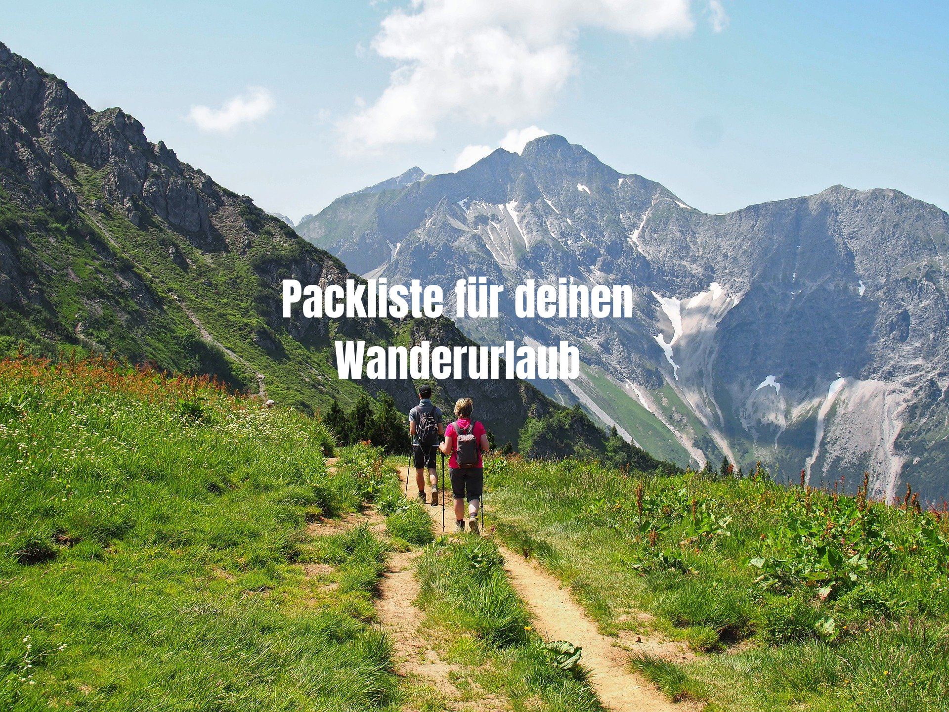 Wandern Packliste